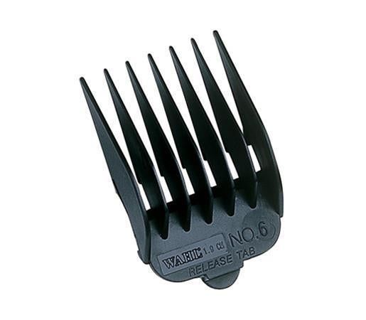 Wah plastic extension combs in several sizes