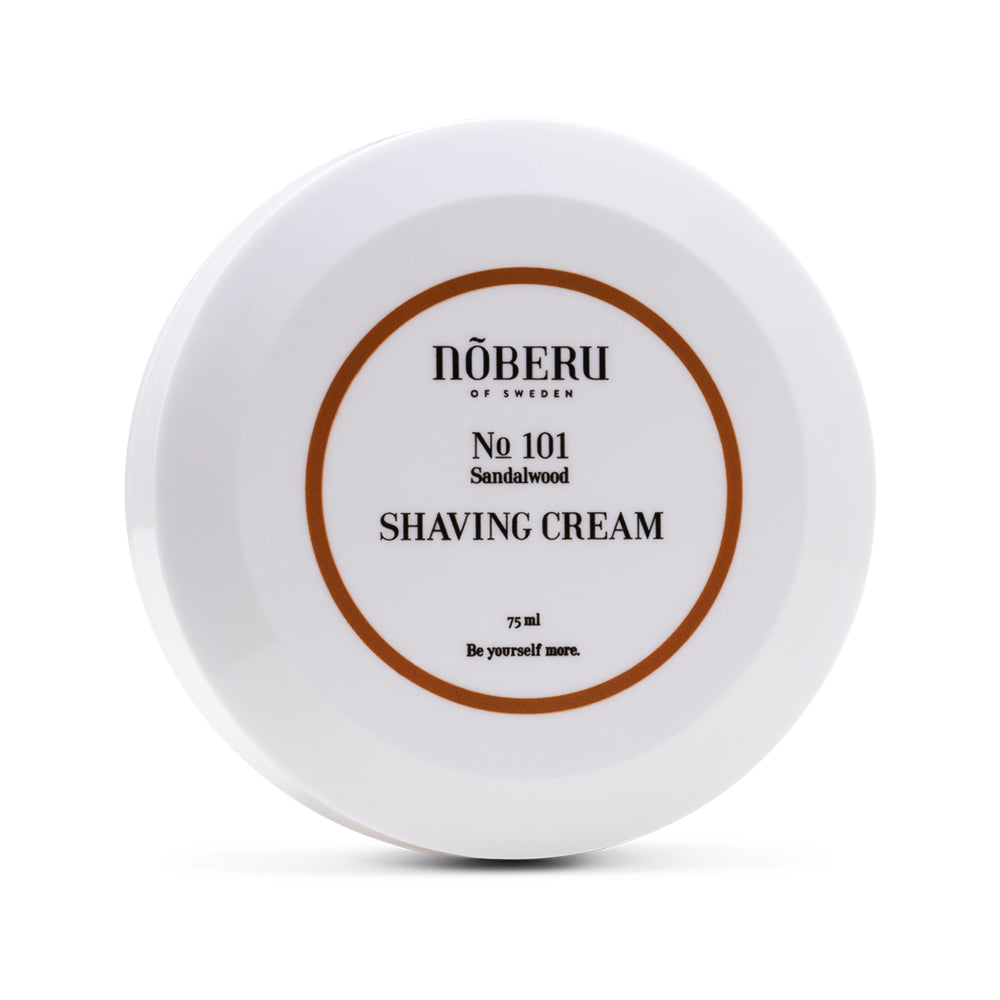 Noberu Shaving Cream, Sandalwood - 75 ml