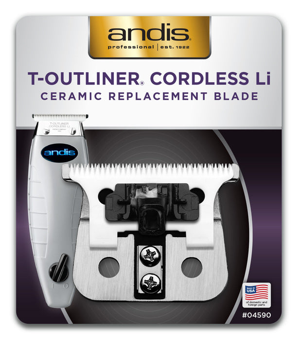Andis Cordless T-Outliner Li Ceramic Replacement Blade blade set 