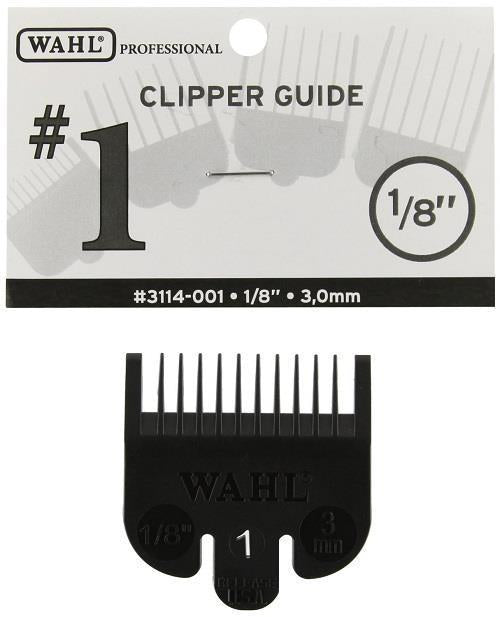 Wah plastic extension combs in several sizes