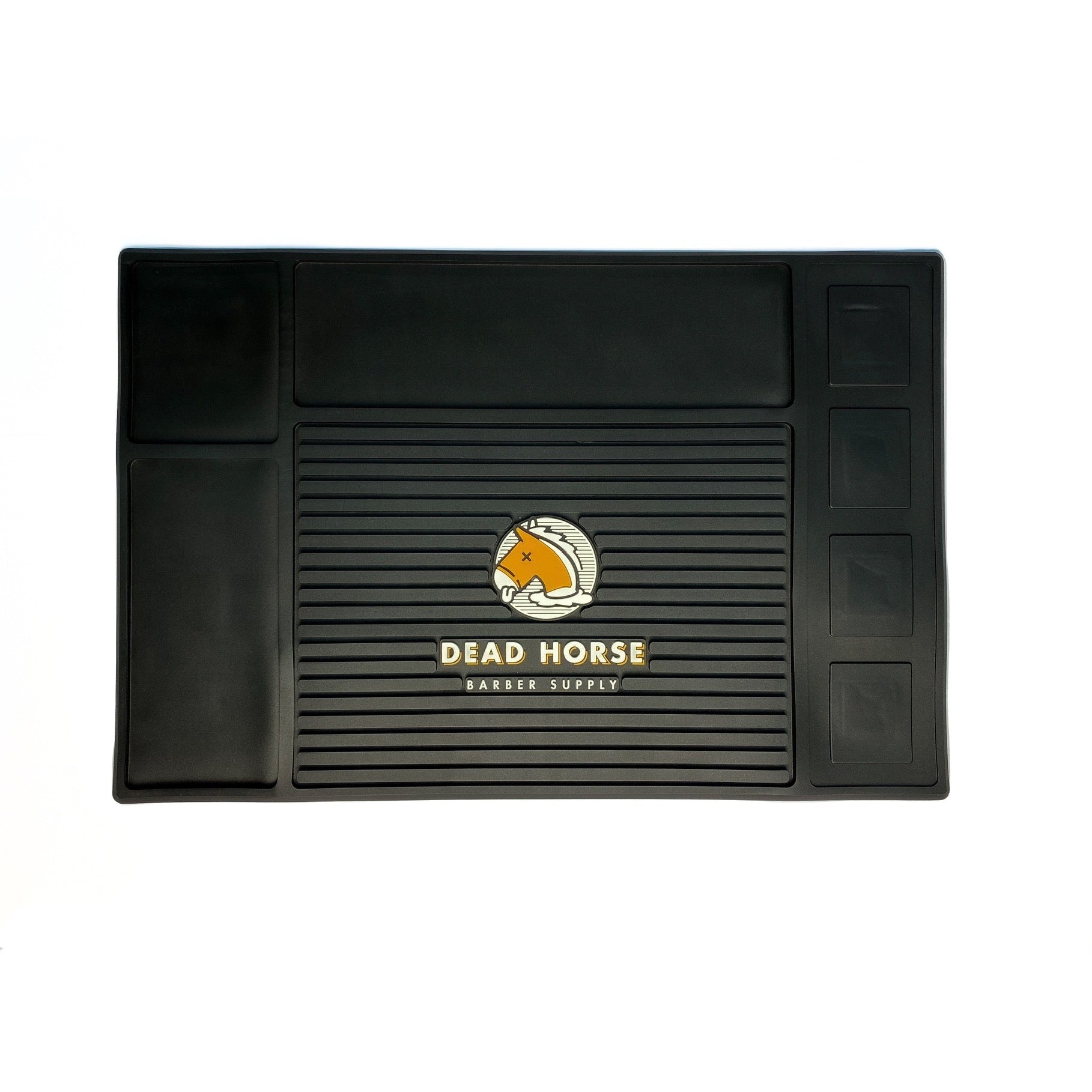 Dead Horse MAGNETIC Barber Tool Mat - magnetic tool holder mat