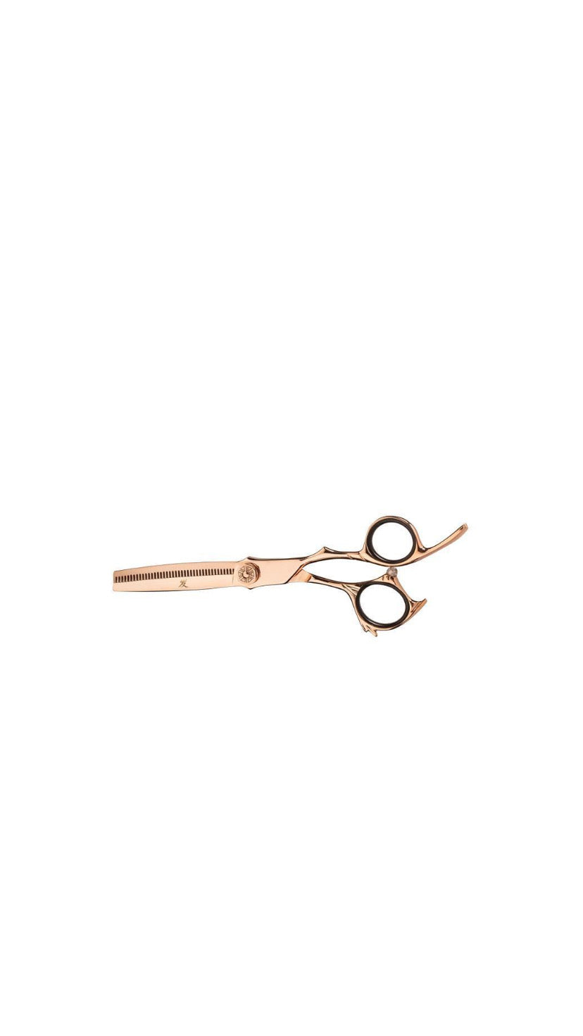 Yasakhi AK 27 Rose Gold 6.0" Thinning Scissors