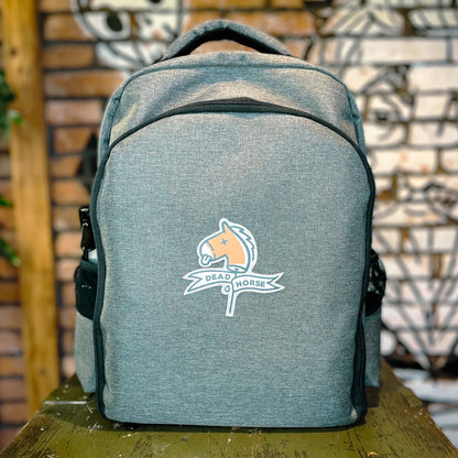 Dead Horse Barber Backpack (gray exterior-black interior)