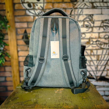 Dead Horse Barber Backpack (gray exterior-black interior)