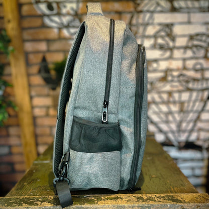 Dead Horse Barber Backpack (gray exterior-black interior)