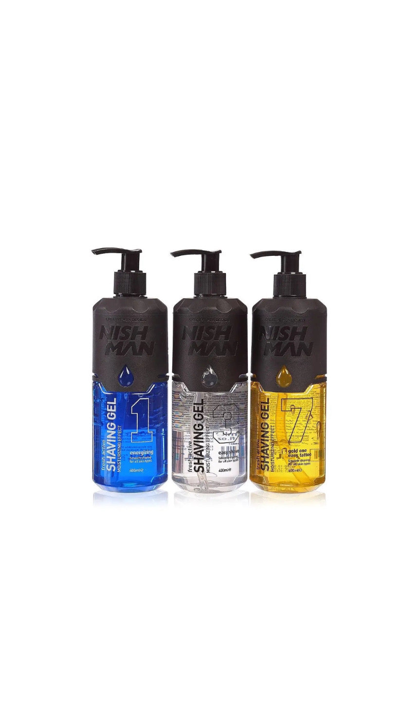 Nish Man Shaving Gel - 400 ml