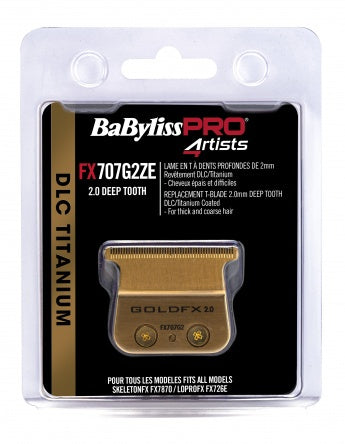 BaByliss PRO Skeleton blade gold DLC titanium BPFX7870 and BPFX797 1.6 mm or 2.0 mm