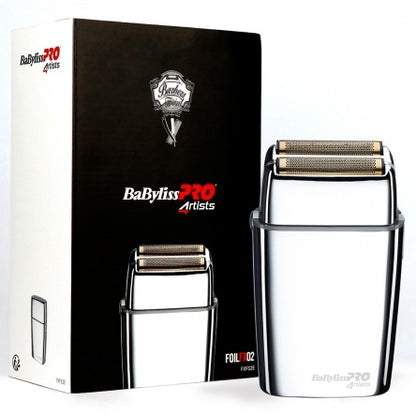 Babyliss Pro Double Foil fém borotva EZÜST | FOILFX02